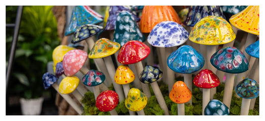 Shroomyz Ceramic Mushroom – Crystal Variety Pack