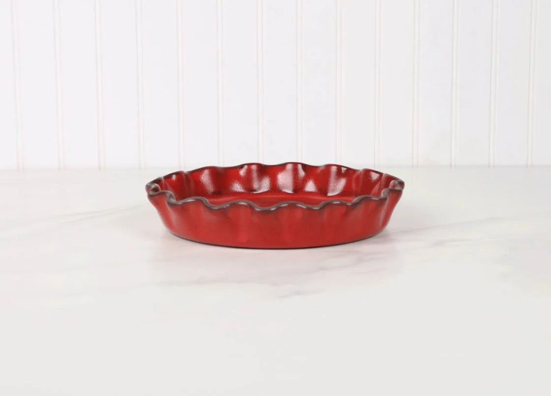 Deep Pinched Edge Quiche Dish