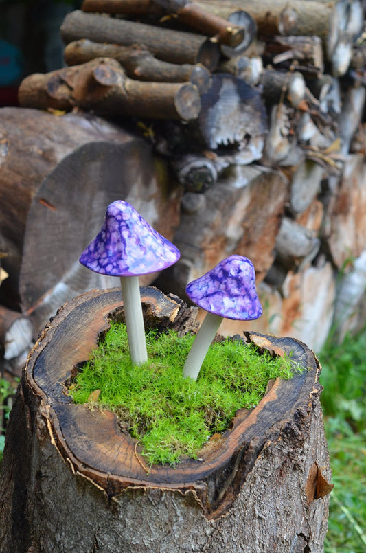 Shroomyz Ceramic Mushroom – Grape Goodness