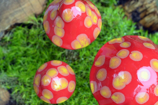 Shroomyz Ceramic Mushroom – Sunburst
