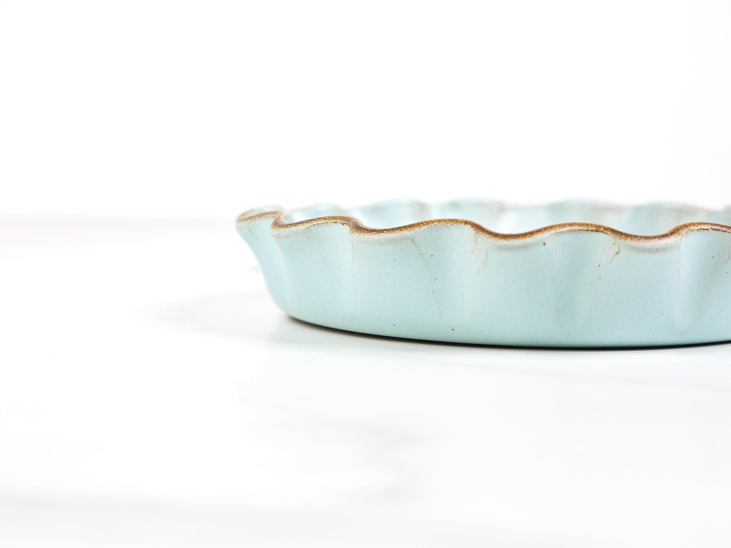 Deep Pinched Edge Quiche Dish