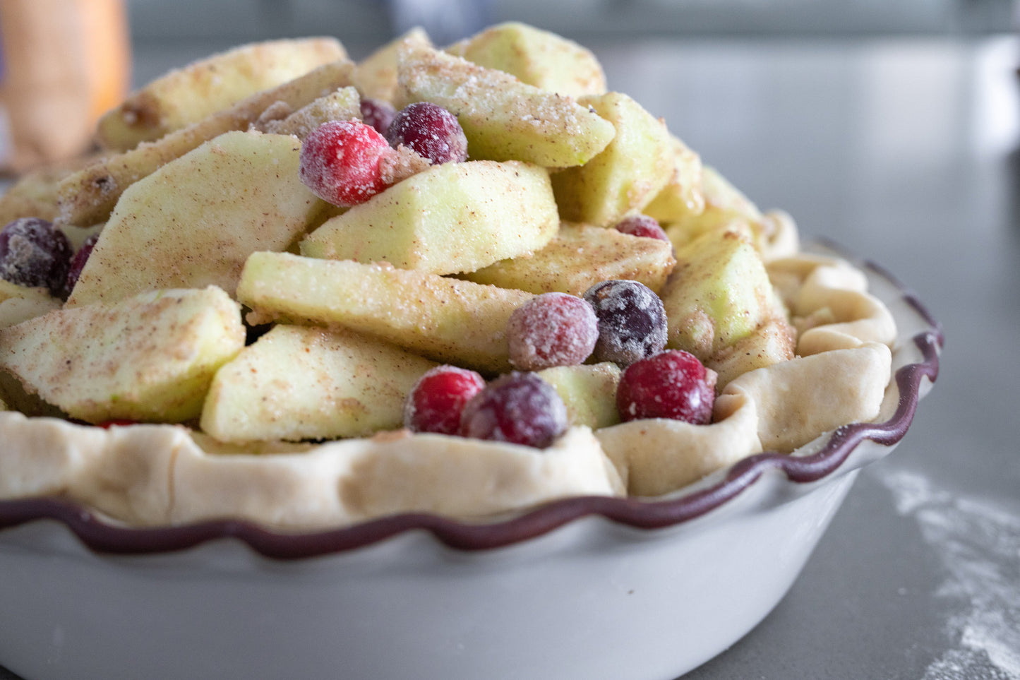 Deep Fluted Pie Dish