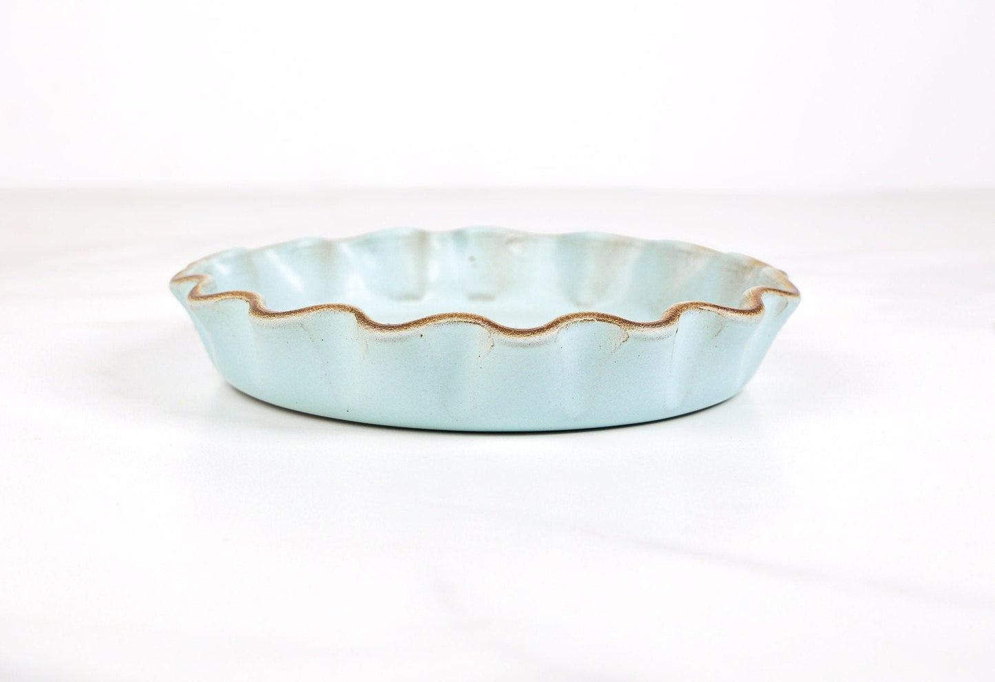 Deep Pinched Edge Quiche Dish