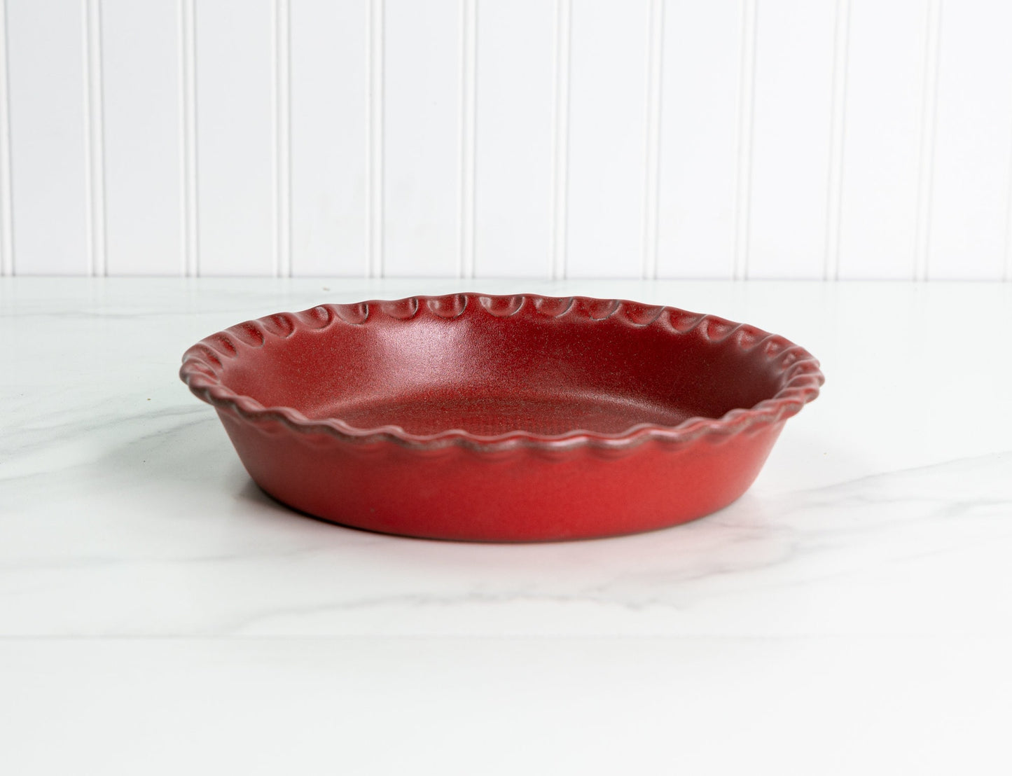 Deep Pinched Edge Pie Dish