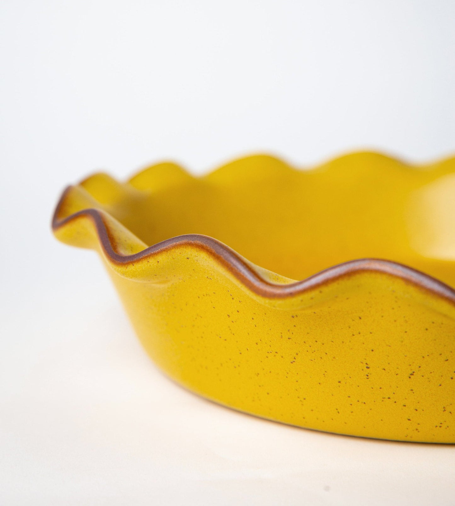 Deep Fluted Pie Dish