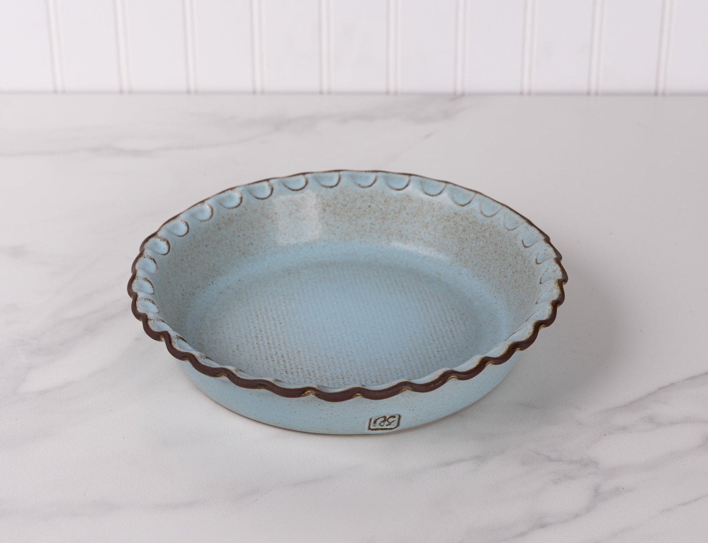Deep Pinched Edge Pie Dish