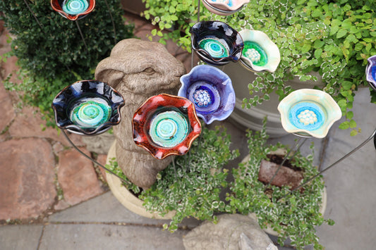 Flower Puddlers – Assorted Colors Pack - Image 2 of 8 | Garden Decor