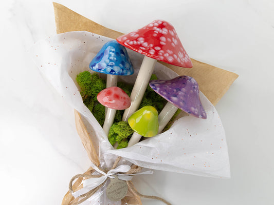 Shroomyz Ceramic Mushroom – Bouquet