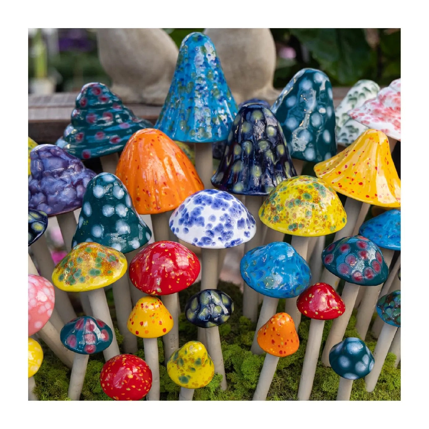 Shroomyz Ceramic Mushroom – Crystal Variety Pack
