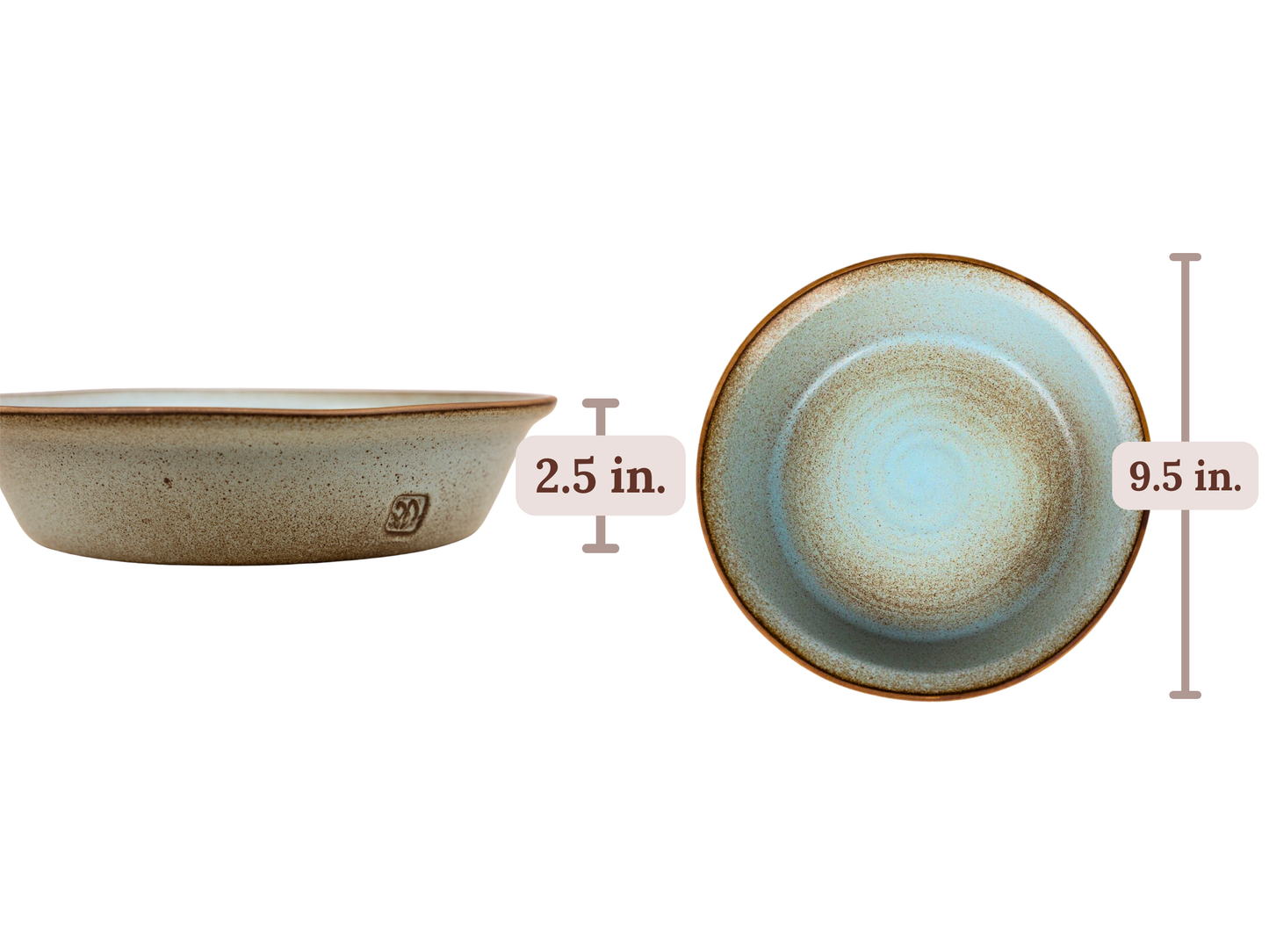 Deep Straight Edge Pie Dish