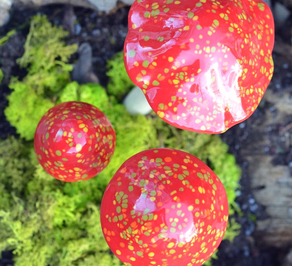 Shroomyz Ceramic Mushroom – Firecracker