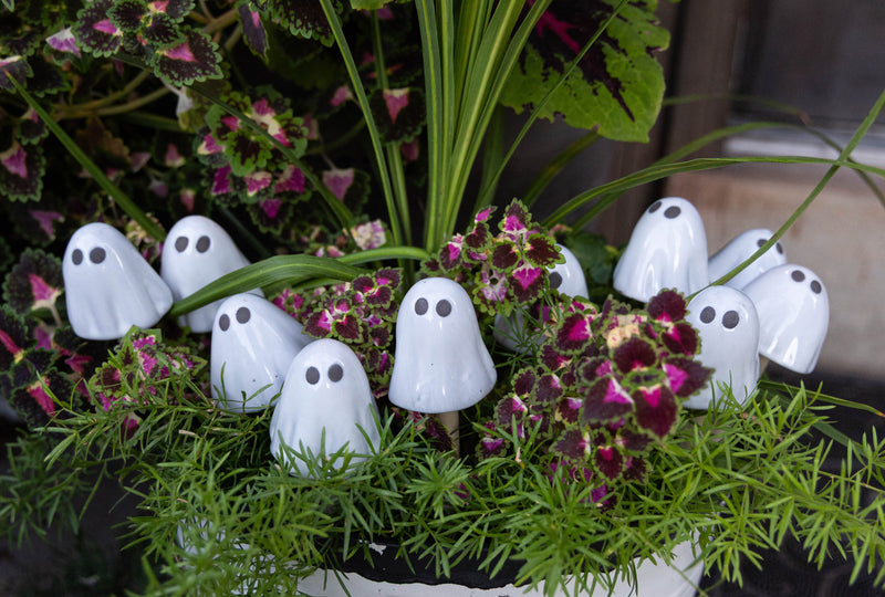 Ghostyz Micro Halloween Garden Stakes