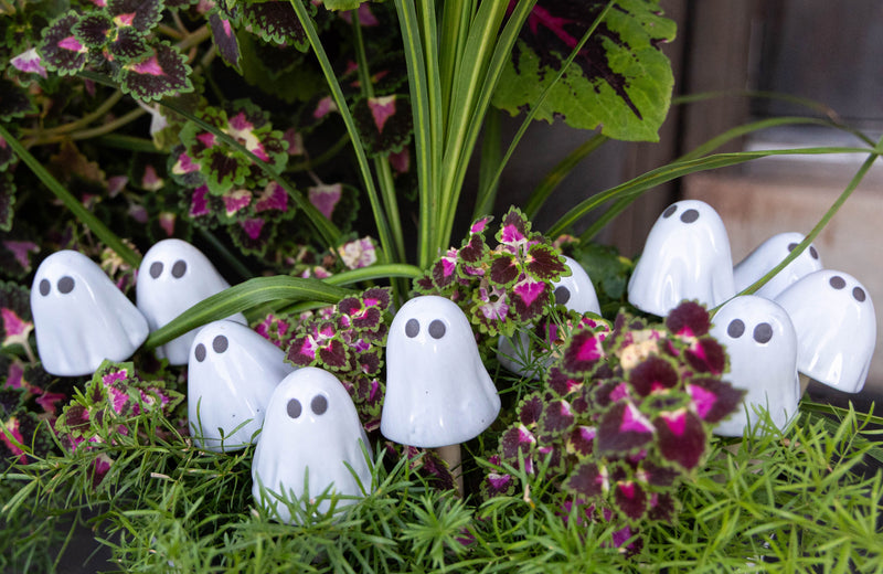 Ghostyz Micro Halloween Garden Stakes