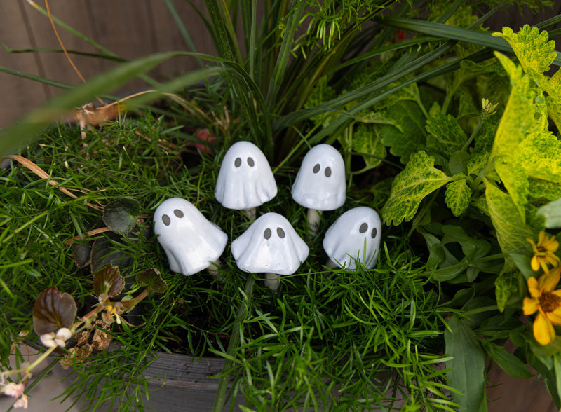 Ghostyz Micro Halloween Garden Stakes