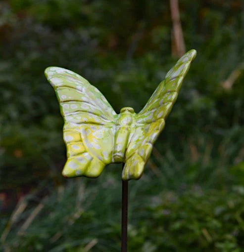 Flutterbyz Ceramic Butterfly Garden Stake
