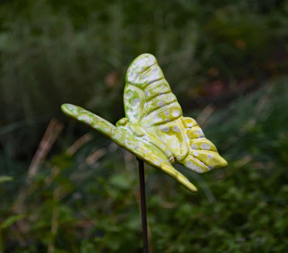 Flutterbyz Ceramic Butterfly Garden Stake