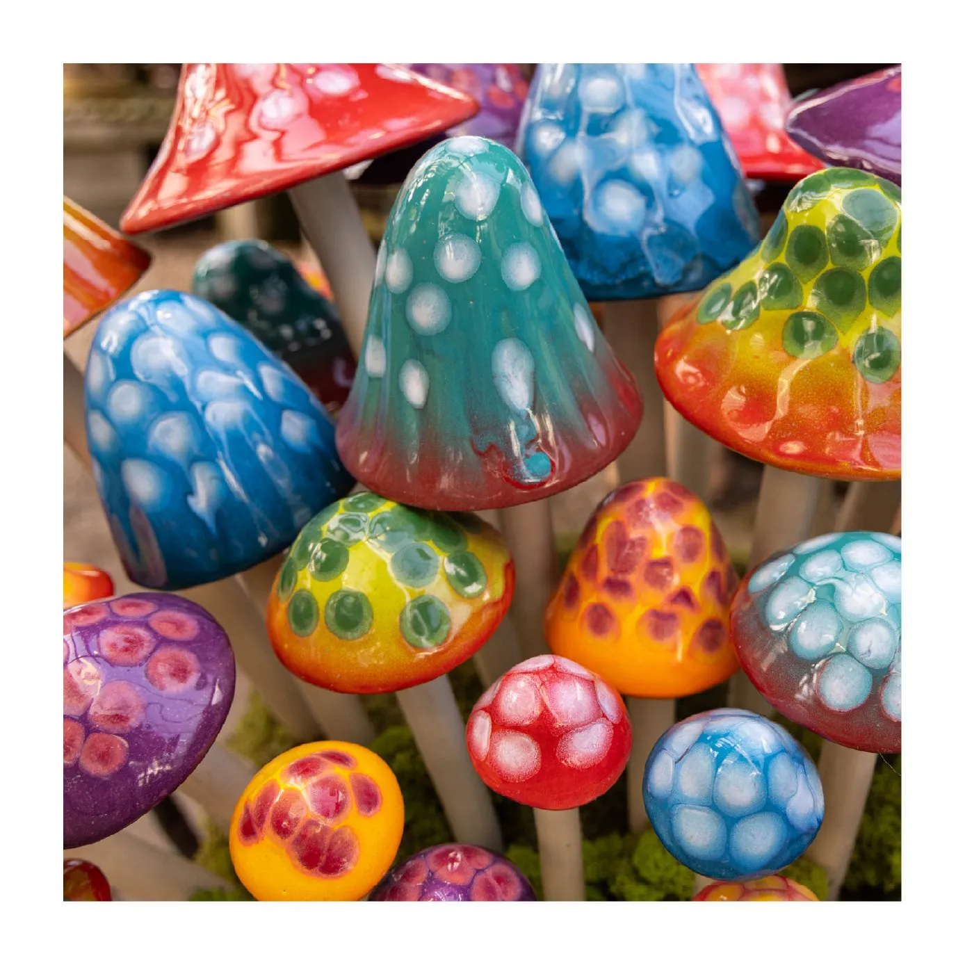 Shroomyz Ceramic Mushroom – Gumdrop Variety Pack