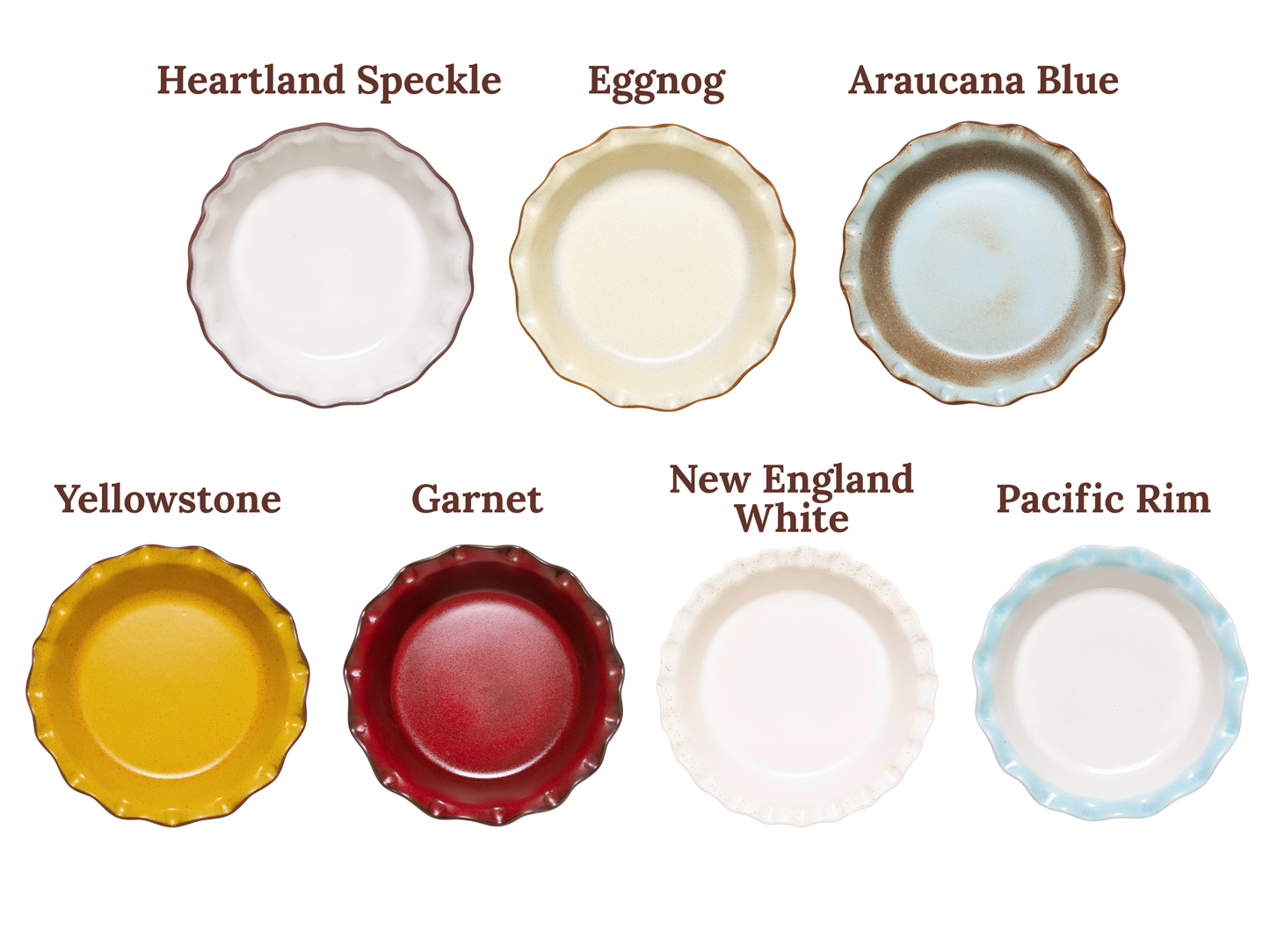 Deep Fluted Pie Dish