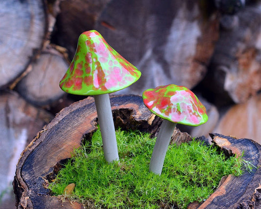 Shroomyz Ceramic Mushroom – Johnny Appleseed