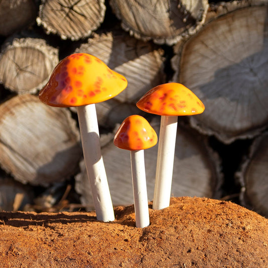 Shroomyz Ceramic Mushroom – Mango Madness