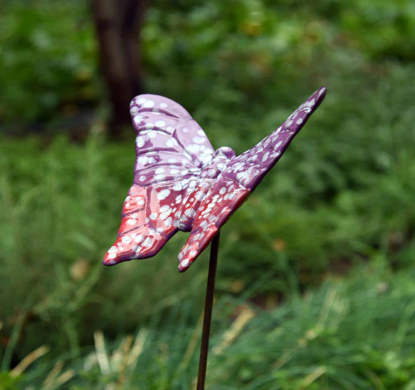 Flutterbyz Ceramic Butterfly Garden Stake