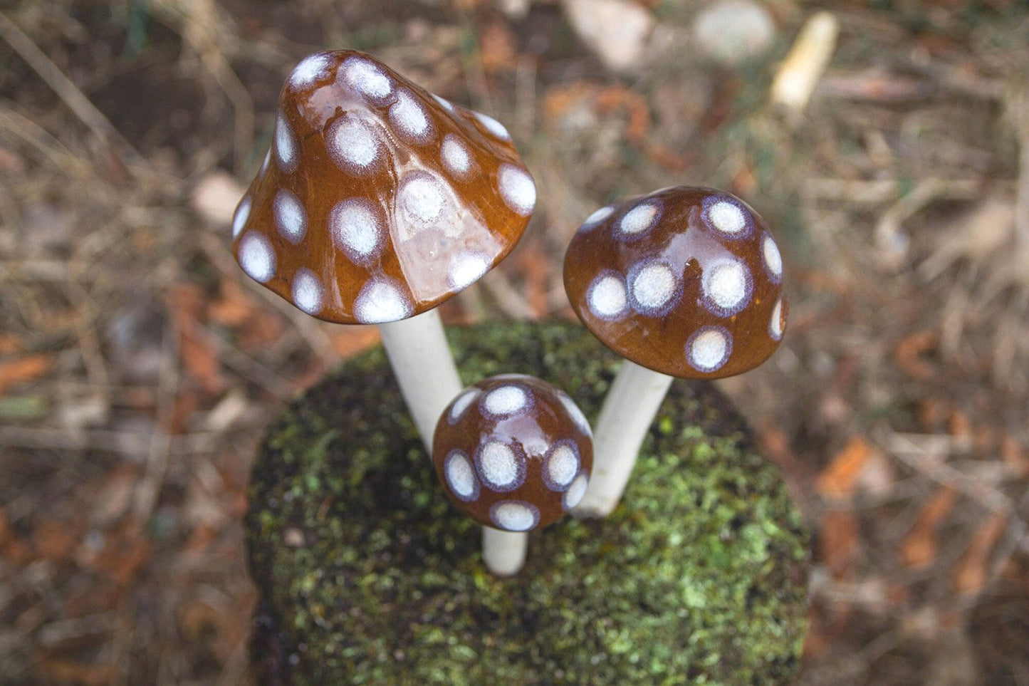 Shroomyz Ceramic Mushroom – Toasty Mallow